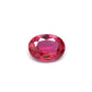 0.36ct Pinkish Red, Oval Ruby, Heated, Thailand - 5.08 x 3.79 x 2.06