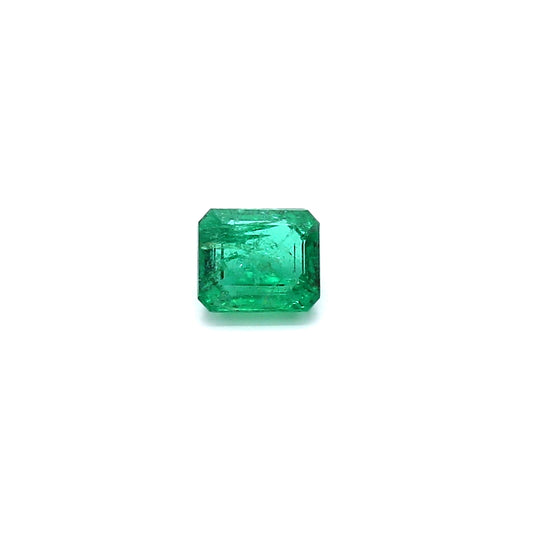 0.39ct Octagon Emerald, Moderate Oil, Zambia - 4.59 x 3.89 x 2.56mm
