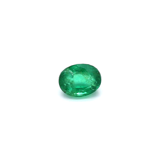 0.51ct Oval Emerald, Moderate Oil, Brazil - 5.64 x 4.39 x 3.09mm