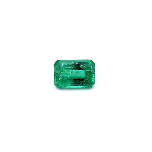 0.51ct Octagon Emerald, Minor Oil, Russia - 5.96 x 4.05 x 2.79mm