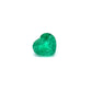 0.67ct Heart Shape Emerald, Minor Oil, Zambia - 5.44 x 6.01 x 3.70mm