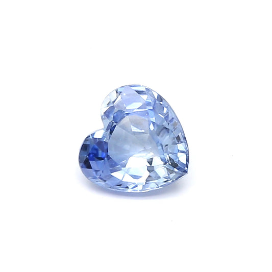 1.17ct Heart Shape Sapphire, Heated, Sri Lanka - 6.28 x 6.40 x 3.55mm