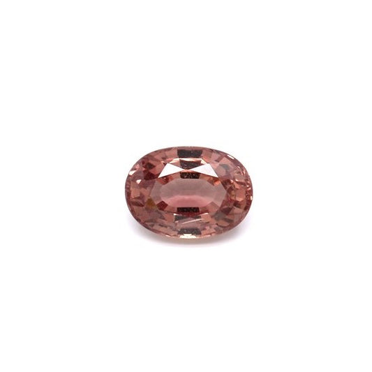 1.17ct Orangy Pink, Oval Sapphire, No Heat, Madagascar - 7.11 x 5.13 x 3.43mm