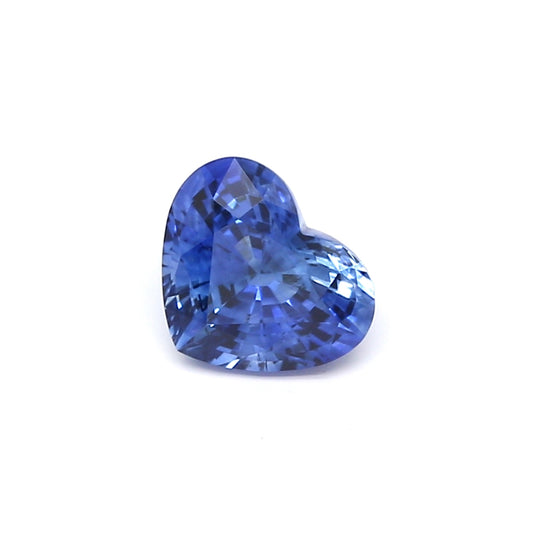 1.36ct Heart Shape Sapphire, Heated, Sri Lanka - 6.07 x 7.43 x 4.19mm
