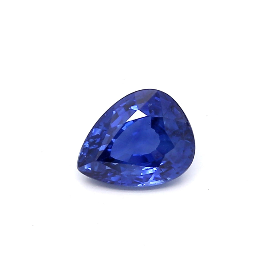 1.41ct Pear Shape Sapphire, Heated, Madagascar - 7.44 x 5.87 x 3.89mm