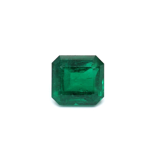 2.30ct Octagon Emerald, Moderate Oil, Colombia - 7.85 x 7.47 x 5.30mm