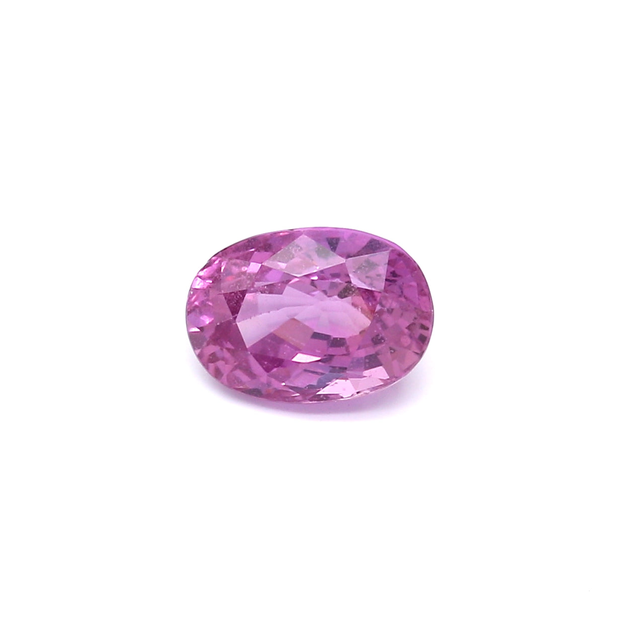 2.47ct Purplish Pink, Oval Sapphire, Heated, Madagascar - 8.79 x 6.17 x 5.09mm