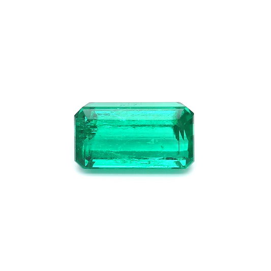 2.94ct Octagon Emerald, Minor Oil, Colombia - 10.60 x 5.70 x 5.30mm