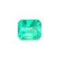 3.25ct Octagon Emerald, Moderate Resin, Colombia - 9.73 x 8.47 x 6.47mm