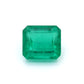 4.88ct Bluish Green, Octagon Emerald, Minor Resin, Colombia - 10.82 x 9.66 x 5.99mm