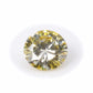 0.34ct Fancy Yellow, Round Diamond, VS2 - 4.66 - 4.73 x 2.68mm
