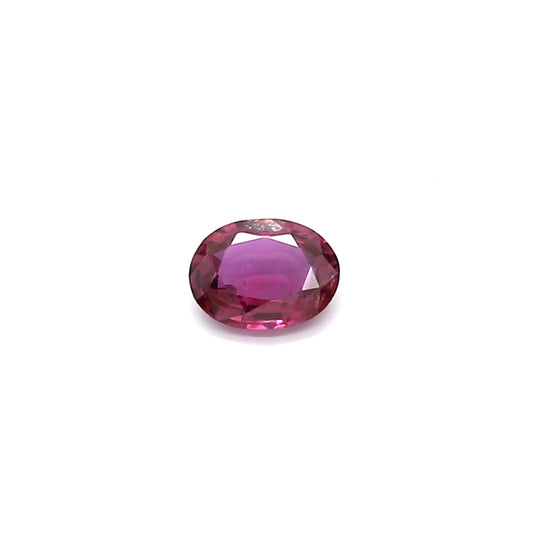 0.24ct Purplish Pink, Oval Sapphire, Heated, Thailand - 4.51 x 3.47 x 1.65mm
