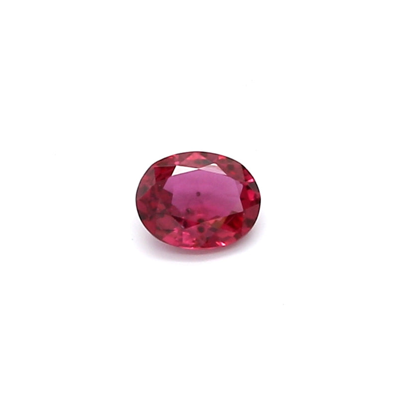 0.26ct Pinkish Red, Oval Ruby, H(a), Thailand - 4.48 x 3.58 x 1.87mm