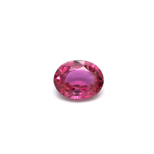 0.27ct Pink, Oval Sapphire, Heated, Thailand - 4.49 x 3.52 x 1.97mm