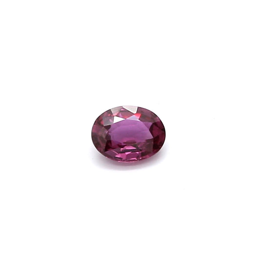 0.29ct Purplish Pink, Oval Sapphire, Heated, Thailand - 4.57 x 3.57 x 2.03mm