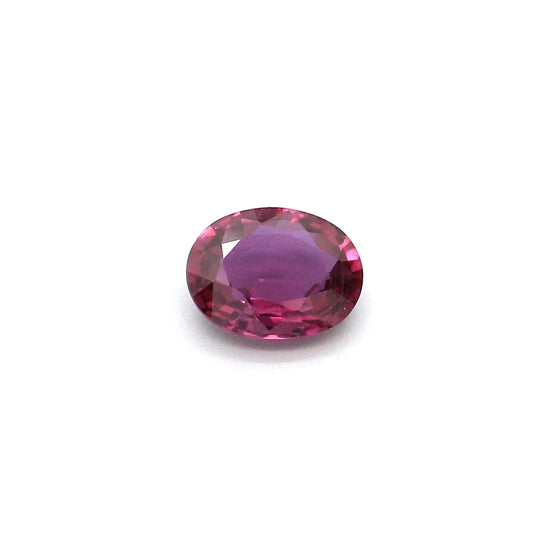 0.29ct Purplish Pink, Oval Sapphire, H(b) Thailand - 4.56 x 3.60 x 1.84mm