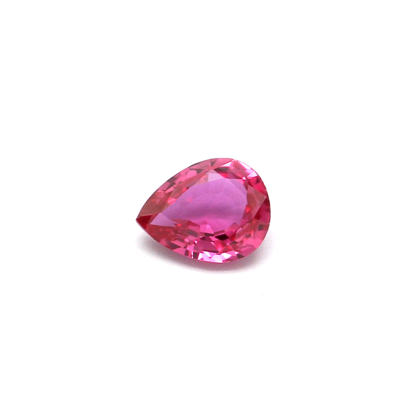 0.31ct Pink, Pear Shape Sapphire, Heated, Thailand - 4.95 x 3.87 x 1.92mm