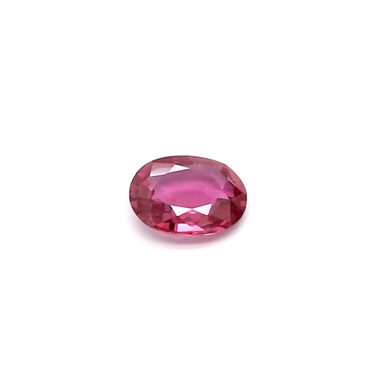 0.31ct Orangy Pink, Oval Sapphire, Heated, Thailand - 4.97 x 3.85 x 1.65mm