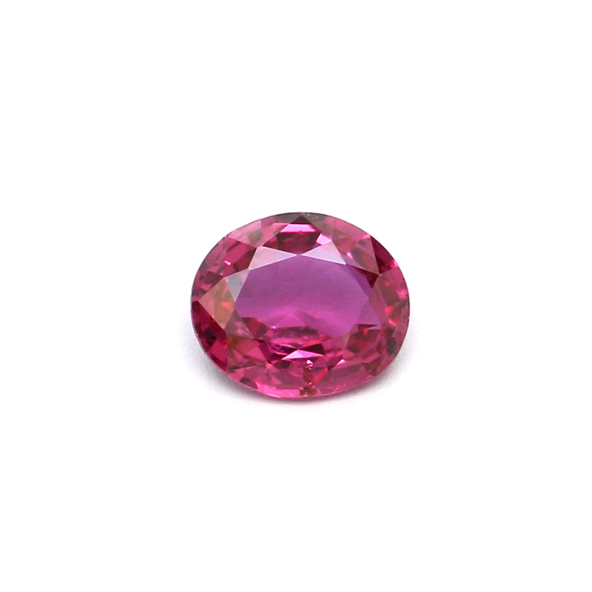 0.32ct Pinkish Red, Oval Ruby, Heated, Thailand - 4.69 x 4.00 x 1.97mm