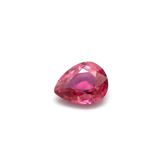 0.34ct Pink, Pear Shape Sapphire, Heated, Thailand - 5.03 x 4.02 x 2.05mm