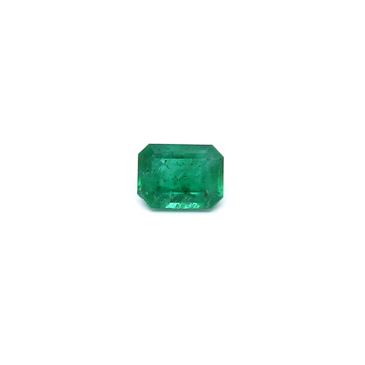 0.35ct Octagon Emerald, Minor Oil, Zambia - 5.13 x 3.85 x 2.48mm