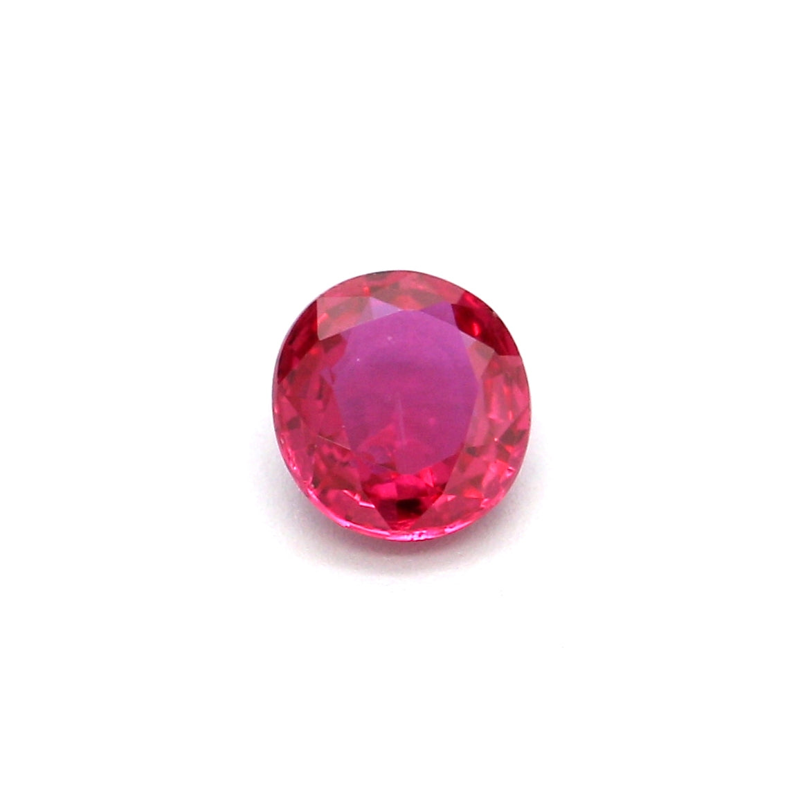 0.35ct Pinkish Red, Oval Ruby, Heated, Thailand - 4.49 x 4.12 x 2.07mm