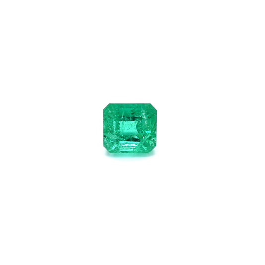 0.36ct Octagon Emerald, Minor Oil, Zambia - 4.02 x 3.87 x 3.03mm
