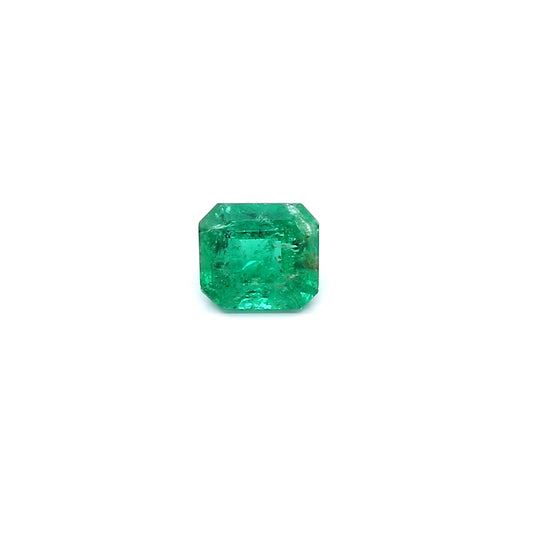 0.37ct Octagon Emerald, Minor Oil, Russia - 4.93 x 4.34 x 2.72mm