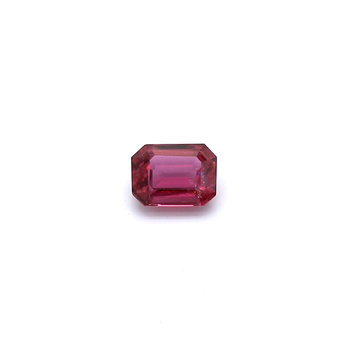 0.38ct Purplish Red, Octagon Ruby, Heated, Thailand - 4.79 x 3.58 x 2.01mm
