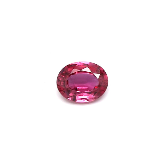 0.38ct Pink, Oval Sapphire, Heated, Thailand - 5.02 x 3.94 x 2.12mm