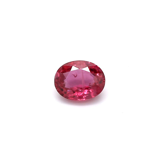 0.40ct Pink, Oval Sapphire, Heated, Thailand - 5.02 x 4.00 x 2.25mm