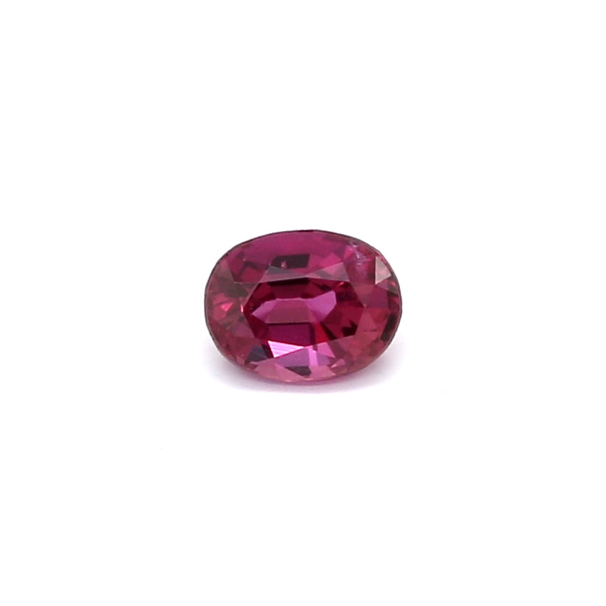 0.41ct Pink, Oval Sapphire, Heated, Thailand - 4.91 x 3.77 x 2.69mm