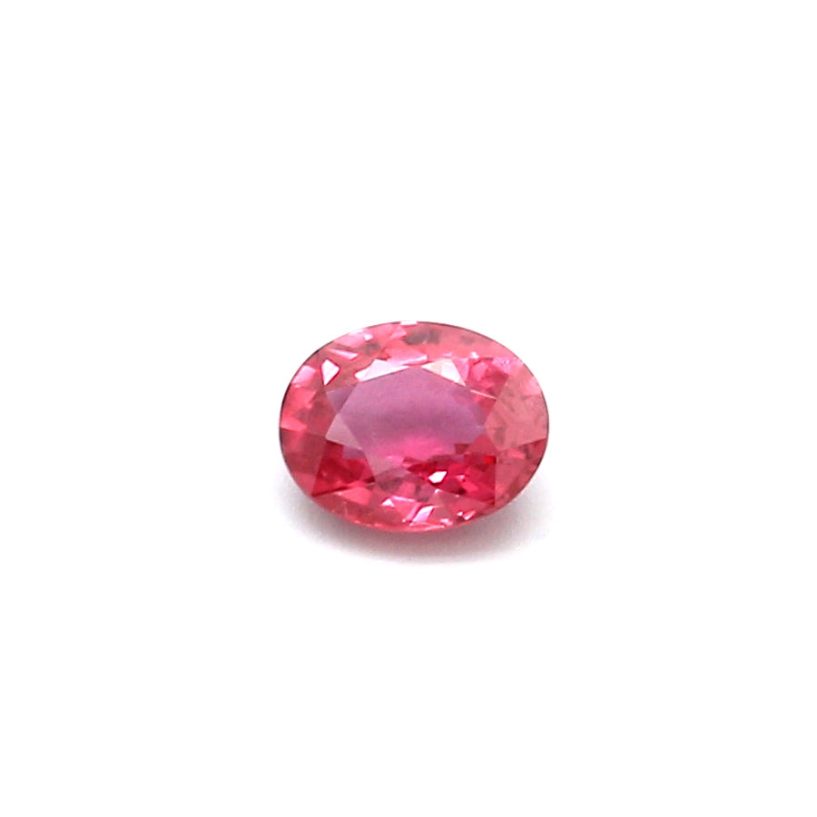 0.42ct Pink, Oval Sapphire, Heated, Thailand - 5.01 x 3.99 x 2.37mm