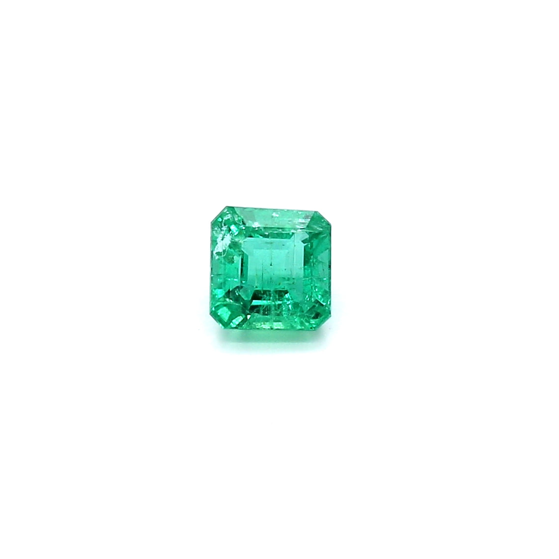 0.43ct Octagon Emerald, Minor Oil, Zambia - 4.35 x 4.29 x 3.01mm