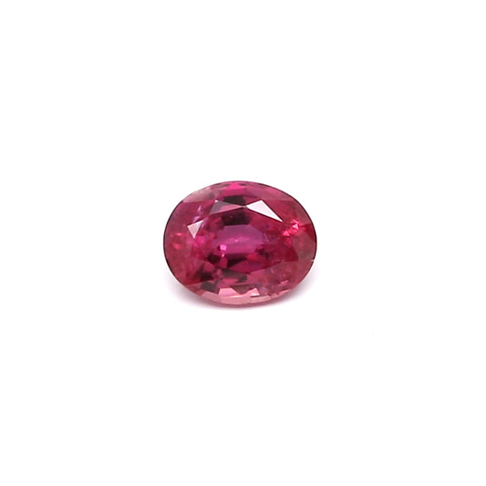 0.44ct Pink, Oval Sapphire, Heated, Thailand - 5.03 x 4.02 x 2.62mm