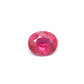 0.44ct Pinkish Red, Oval Ruby, Heated, Thailand - 5.08 x 4.10 x 2.50mm
