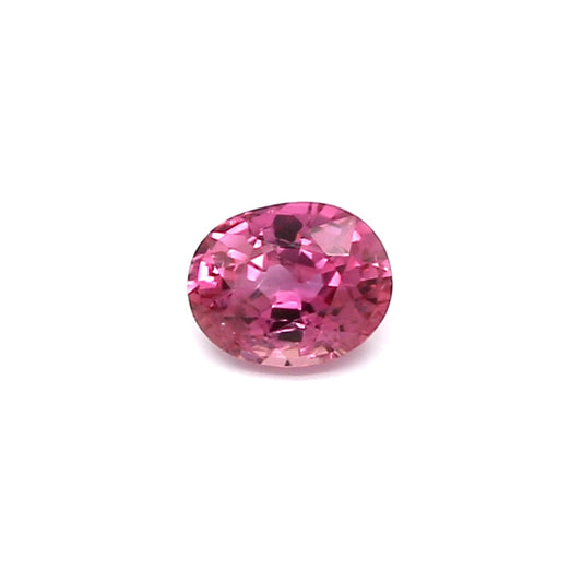 0.44ct Pink, Oval Sapphire, H(a), Thailand - 4.96 x 3.96 x 2.71mm