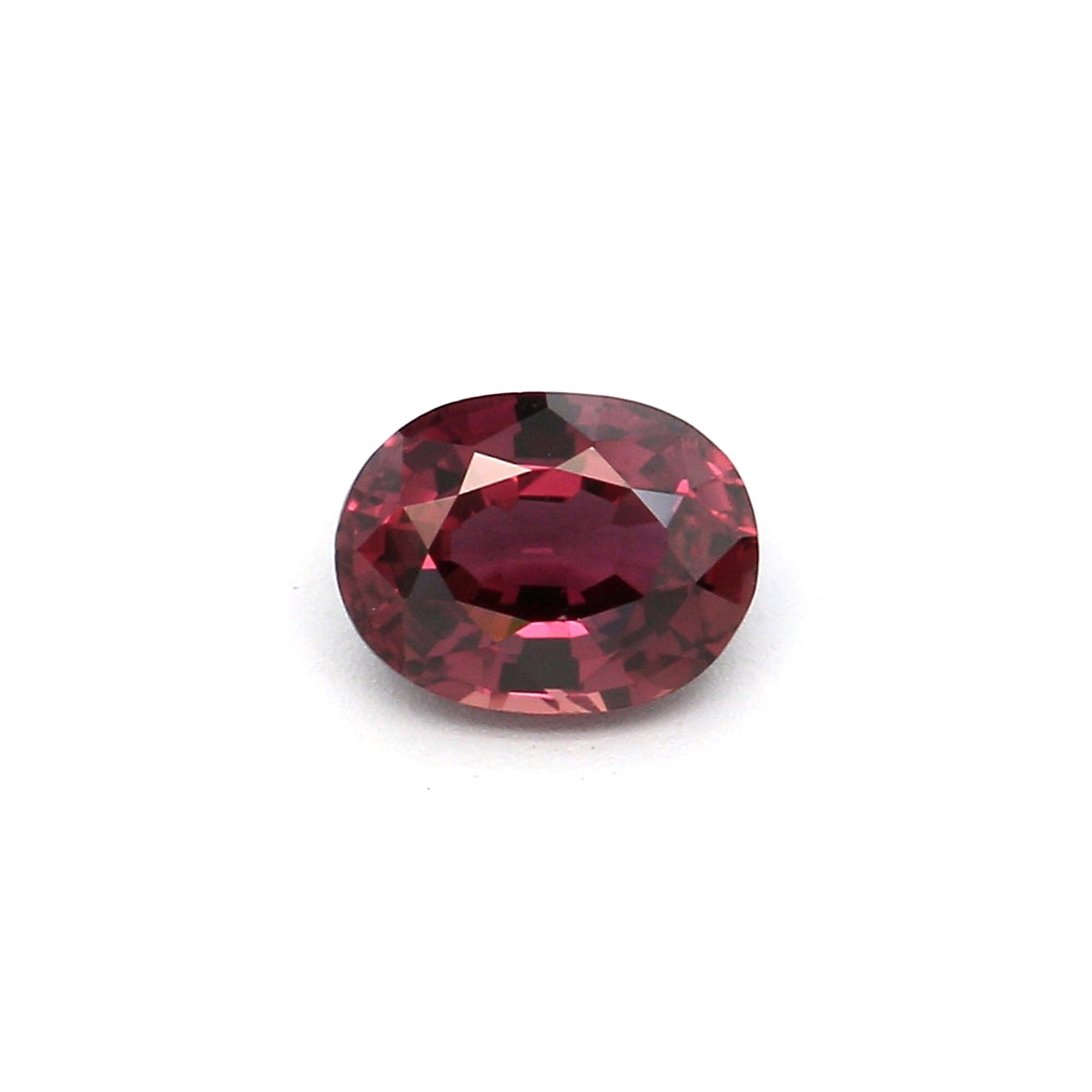 0.44ct Purplish Red, Oval Ruby, Heated, Mozambique - 5.13 x 3.88 x 2.51mm