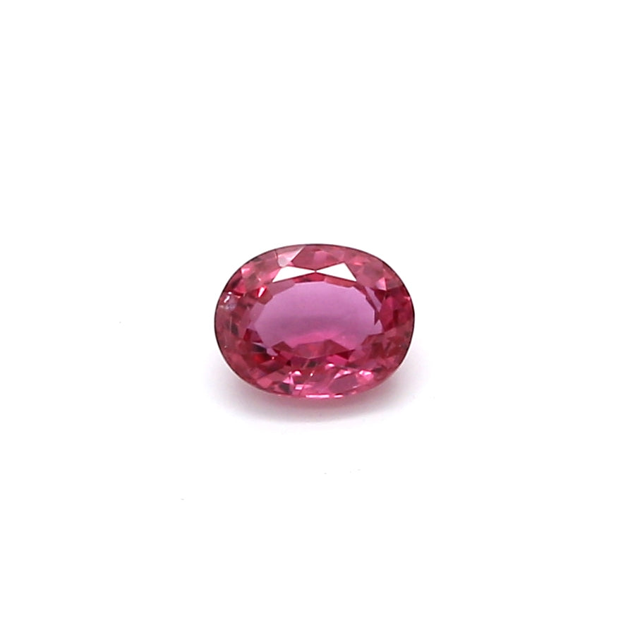 0.45ct Pink, Oval Sapphire, Heated, Thailand - 5.00 x 3.93 x 2.38mm
