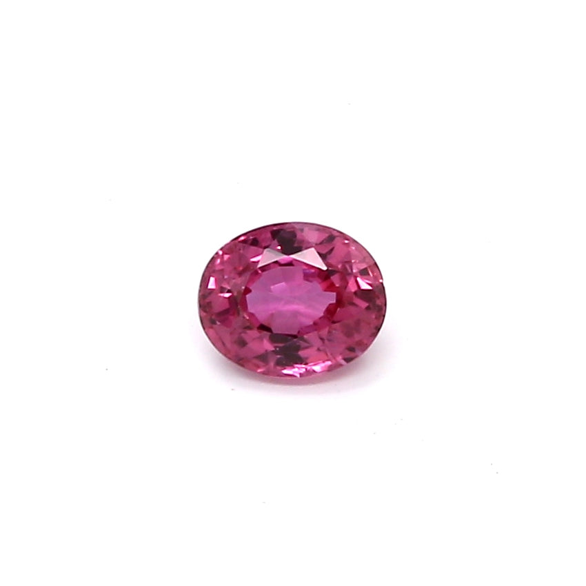 0.47ct Pink, Oval Sapphire, H(b) Madagascar - 4.83 x 3.98 x 2.76mm