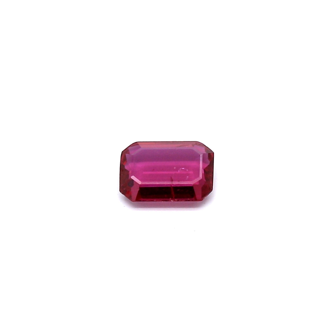 0.48ct Pinkish Red, Octagon Ruby, Heated, Thailand - 5.42 x 4.04 x 1.71mm