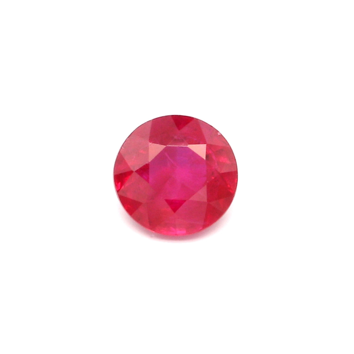 0.48ct Round Ruby, H(a), Myanmar - 4.59 x 4.70 x 2.55mm