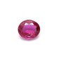 0.48ct Pinkish Red, Oval Ruby, Heated, Thailand - 5.01 x 4.38 x 2.43mm