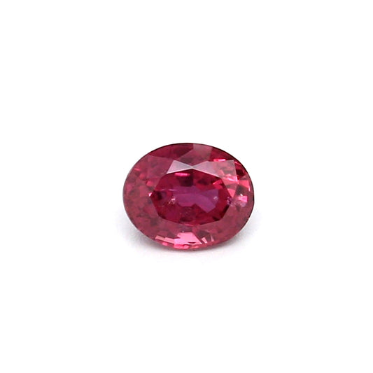 0.53ct Pink, Oval Sapphire, Heated, Thailand - 5.04 x 4.04 x 3.00mm