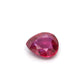0.55ct Purplish Red, Pear Shape Ruby, Heated, Thailand - 5.82 x 4.93 x 2.22mm