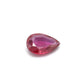 0.56ct Purplish Red, Pear Shape Ruby, H(a), Thailand - 6.93 x 4.95 x 1.77mm