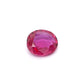0.56ct Pinkish Red, Oval Ruby, Heated, Thailand - 5.64 x 4.96 x 2.15mm