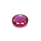 0.57ct Purplish Red, Oval Ruby, H(a), Thailand - 5.92 x 4.92 x 2.07mm