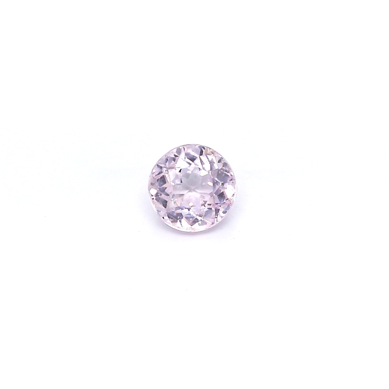 0.60ct Pink, Round Sapphire, Heated, Madagascar - 4.93 - 4.99 x 2.97mm