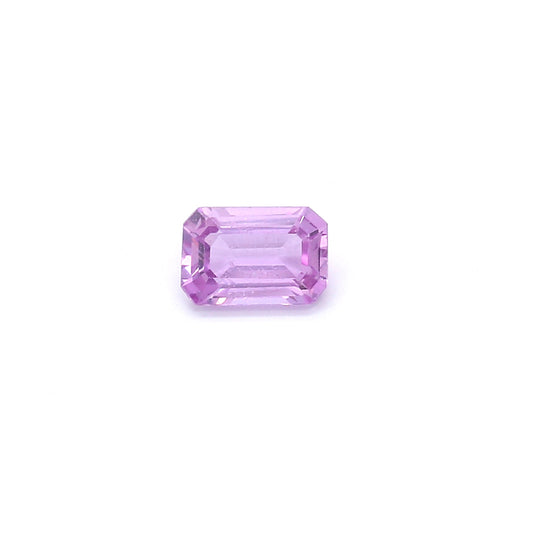 0.61ct Purplish Pink, Octagon Sapphire, No Heat, Madagascar - 6.04 x 4.04 x 2.39mm